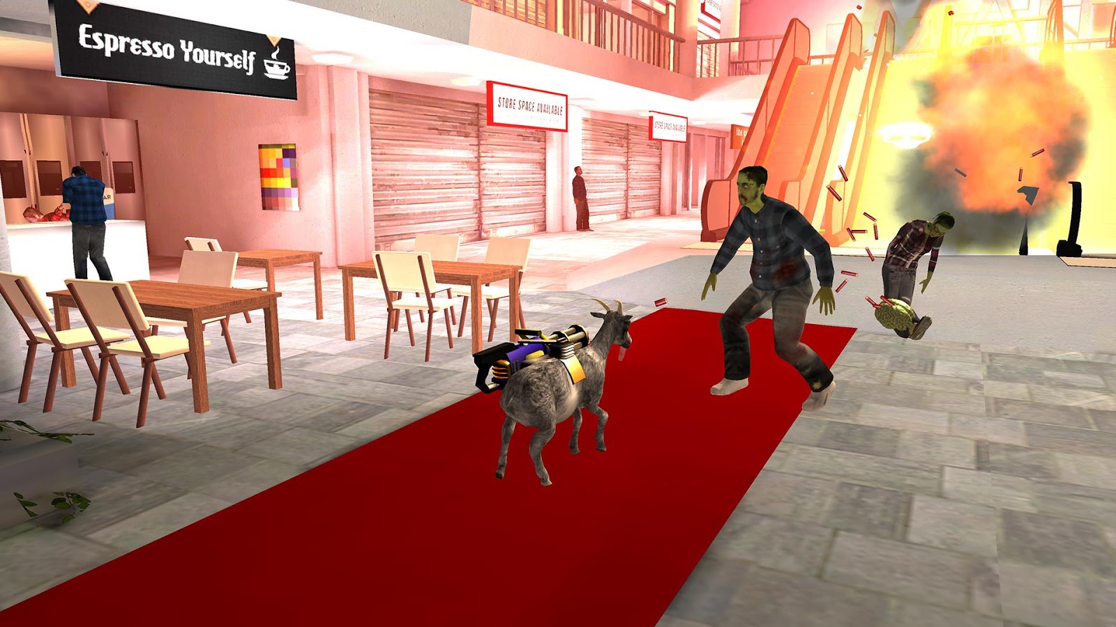 دانلود Goat Simulator GoatZ 1.4.6 – بازی شبیه ساز بز اندروید + دیتا