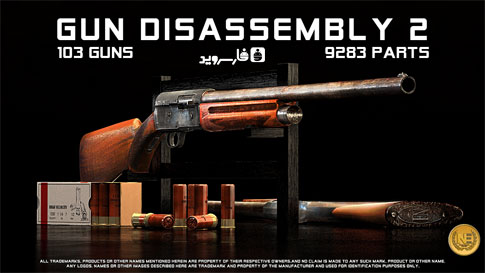 دانلود Gun Disassembly 2 - بازی جداسازی قطعات تفنگ 2 اندروید + دیتا