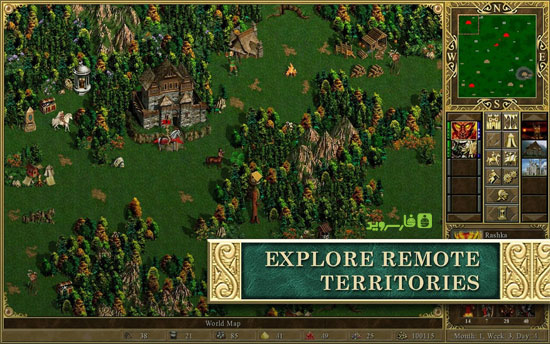 Heroes of Might & Magic III HD Android - بازی جدید اندروید 