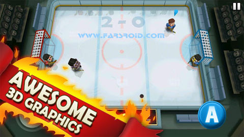 دانلود Ice Rage 1.0.53 – بازی هاکی روی یخ برای اندروید