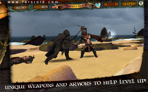 Infinite Warrior Android - بازی نبرد با دشمنان اندروید