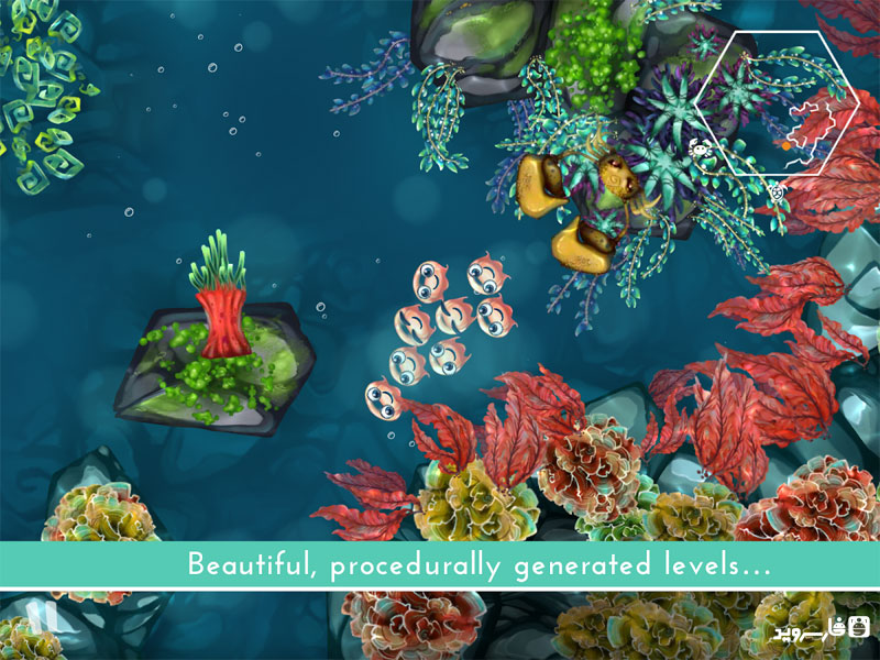 دانلود Jelly Reef 1.2 – بازی خلاقانه ماهی ژله ای اندروید + دیتا