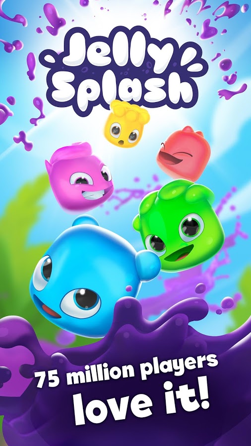 دانلود Jelly Splash – Line Match 3 3.40.0 – بازی پازل و تطبیق ساز ژله های رنگی اندروید + مود