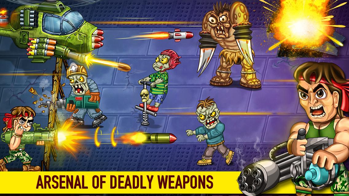 دانلود Zombie Heroes 1.7.0 – بازی قهرمانان مقابل زامبی ها اندروید + مود