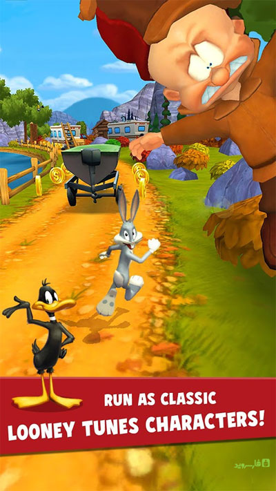 دانلود Looney Tunes Dash 1.93.03 – بازی دوندگی باگز بانی اندروید + مود