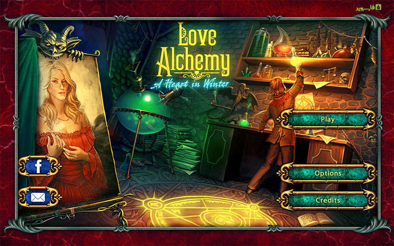 دانلود Love Alchemy:A Heart in Winter 1.0 – بازی فکری کیمیاگر عاشق اندروید + دیتا