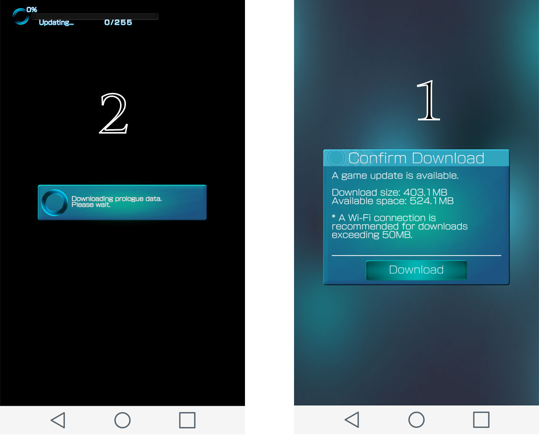 آموز اختصاصی نصب و اجرای بازی MOBIUS FINAL FANTASY Android Games 