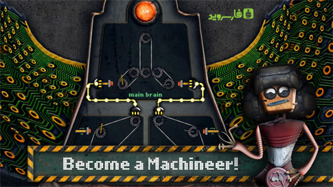 دانلود Machineers 2.0.2 – بازی معمایی ربات ها اندروید + دیتا