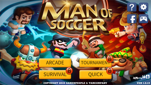 دانلود Man Of Soccer - بازی مرد فوتبال اندروید + مود