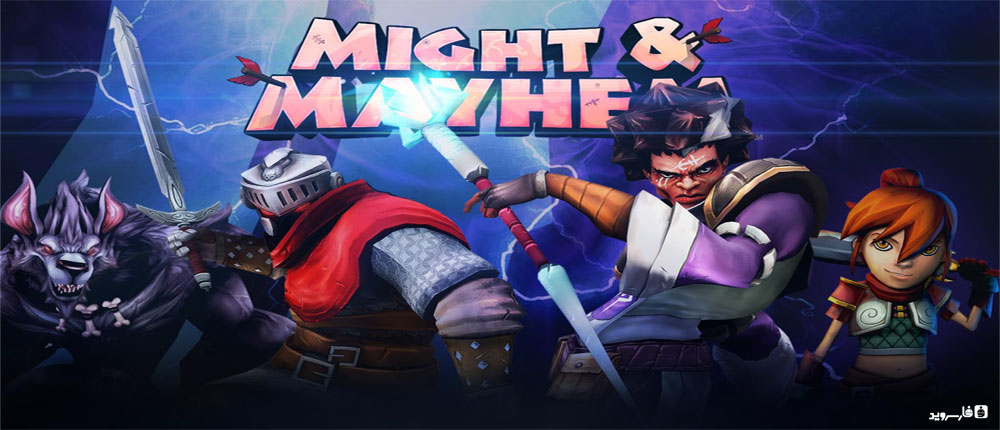 دانلود Might and Mayhem - بازی استراتژی "میدان نبرد" اندروید + دیتا