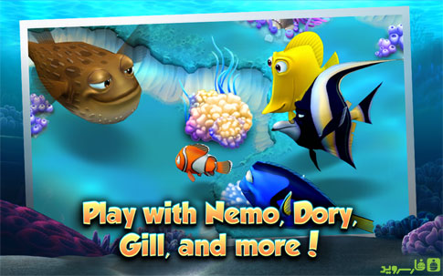دانلود Nemo’s Reef 1.8.1 – بازی فوق العاده زیبا خانه نمو اندروید + دیتا