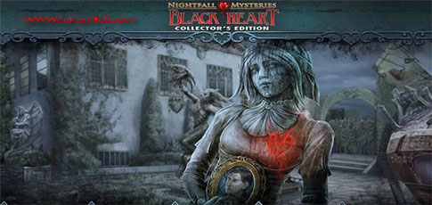 دانلود Nightfall: Black Heart CE - بازی فکری بیگ فیش گیمز اندروید