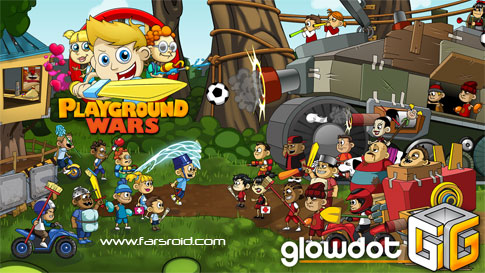 دانلود Playground Wars - بازی سرگرم کننده نبرد با دشمنان اندروید