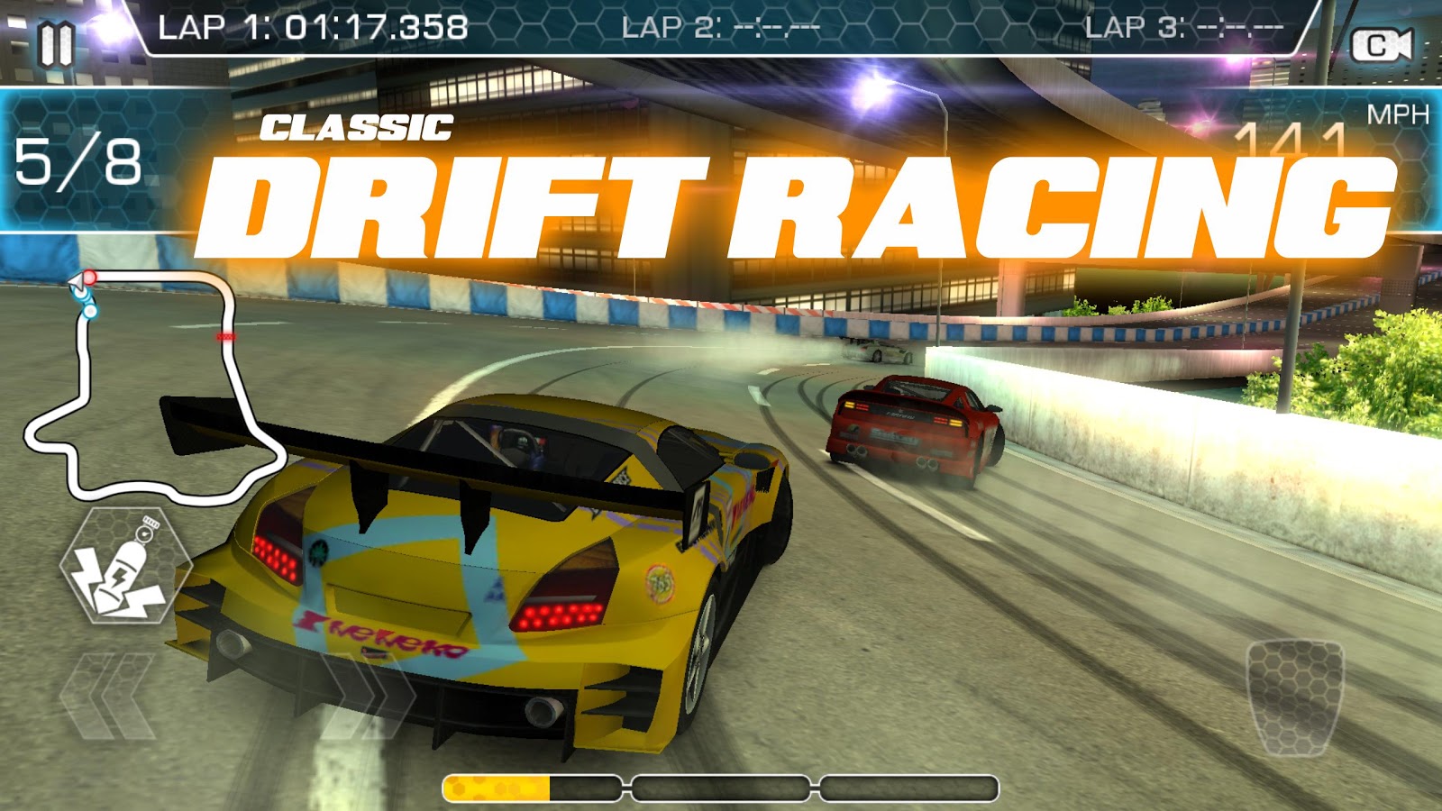 دانلود Ridge Racer Slipstream 2.5.4 – بازی مسابقات اتومبیلرانی آندروید + مود + دیتا