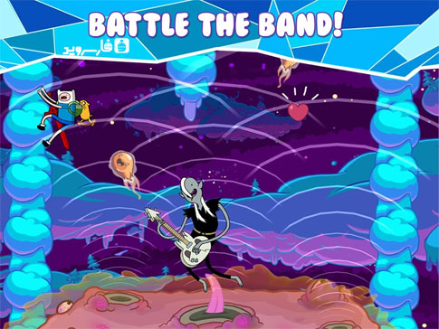 دانلود Rock Bandits – Adventure Time 1.3 – بازی ماجراجویی زمان اندروید