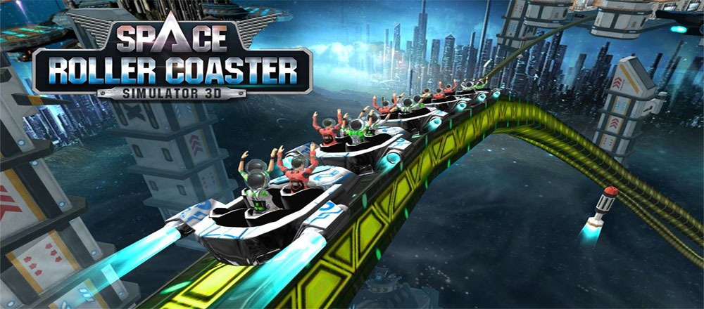 دانلود Roller Coaster Simulator Space - بازی شبیه ساز ترن هوایی اندروید + مود