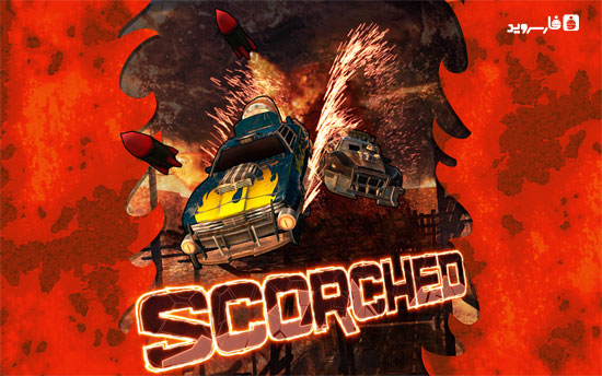 دانلود Scorched - Combat Racing - بازی کامبت رسینگ اندروید + دیتا