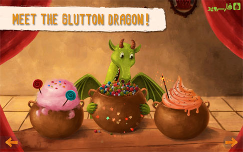 Senda and the Glutton Dragon Android - بازی جدید اندروید