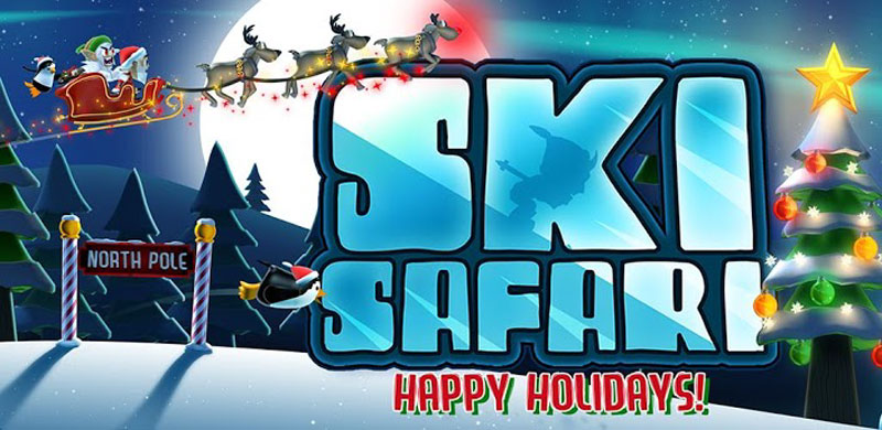 دانلود Ski Safari - بازی اسکی سافاری 1 اندروید + مود 