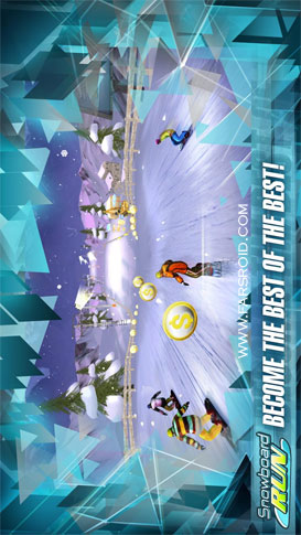 دانلود Snowboard Run 1.8 – بازی ورزشی اسنوبورد اندروید + دیتا