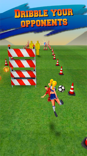Soccer Runner: Football rush!  1.2.4 + Mod 1