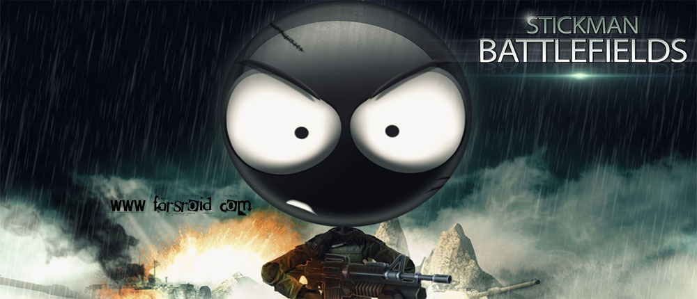 دانلود Stickman Battlefields - بازی نبرد آدمک ها اندروید + دیتا