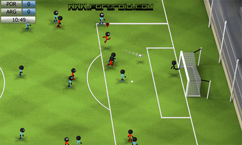 دانلود Stickman Soccer 2014 2.9 – بازی فوتبال آدمک 2014 اندروید