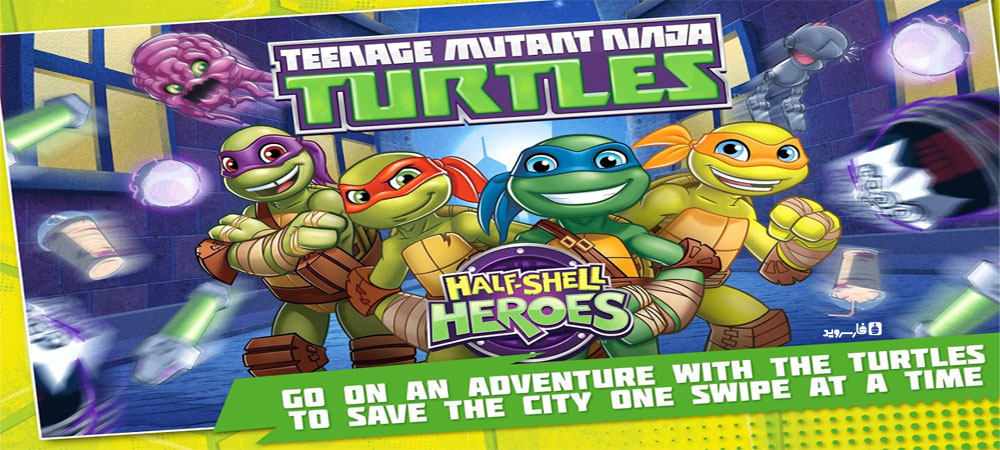 دانلود TMNT: Half-Shell Heroes 1.0 - بازی لاک پشت های نینجا اندروید + دیتا