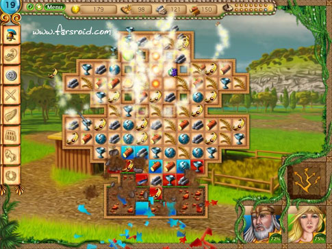 Tales of Rome Match 3 Android - بازی پازلی اندروید