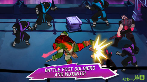 دانلود Teenage Mutant Ninja Turtles 1.0.0 – بازی لاک پشت های نینجا اندروید!