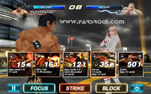 دانلود Tekken Card Tournament 3.422 – بازی تیکن اندروید + مود + دیتا