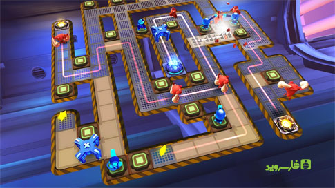 The Bot Squad: Puzzle Battles Android - بازی جدید اندروید