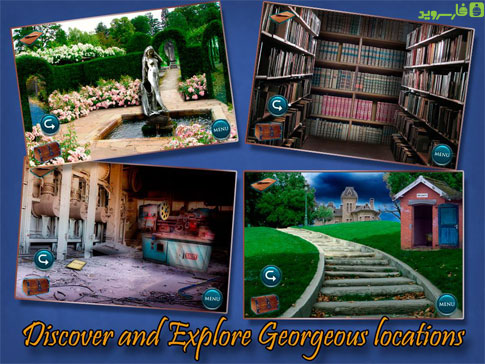 The Mystery of Crimson Manor Android - بازی اندروید The Mystery of Crimson Manor Android - بازی اندروید