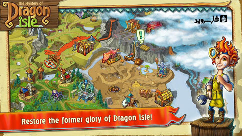 دانلود The Mystery of Dragon Isle 1.3.6 – بازی ماجراجویی اندروید