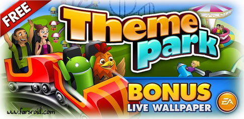 دانلود Theme Park - بازی پارک تفریحی EA Games اندروید + دیتا