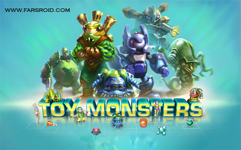 دانلود Toy Monsters - بازی استراتژی هیولاهای اسباب بازی اندروید + دیتا