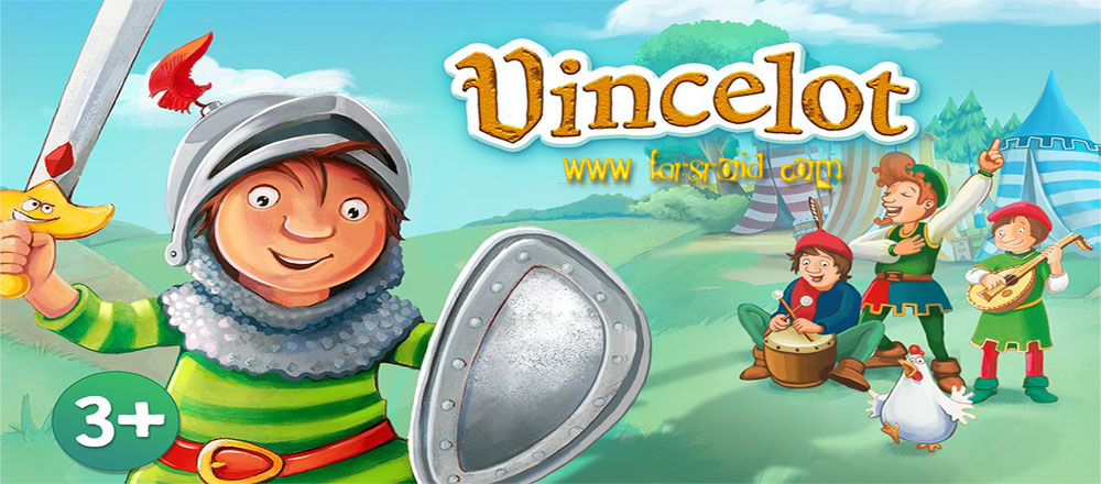 دانلود Vincelot: A Knight's Adventure - بازی ماجراجویی "شوالیه کوچک" اندروید + دیتا