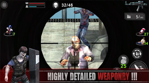 دانلود Zombie Assault:Sniper 1.27 – بازی حمله زامبی اندروید + مود