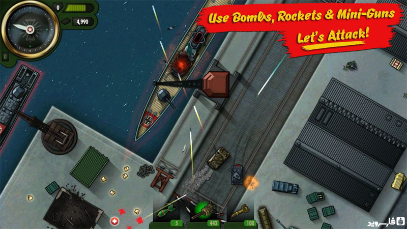 دانلود iBomber Attack 1.0.3 – بازی حمله بمب انداز اندروید + دیتا