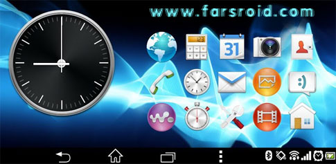 CM10.1 CM9 Sony XPERIA Z theme - تم ایکسپریا زد