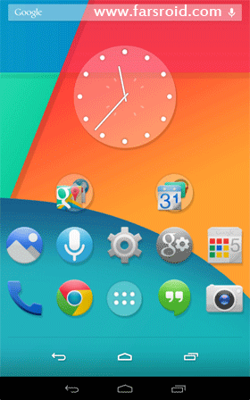 KitKat 4.4 Launcher Theme Android تم لانچر کیت کت اندروید