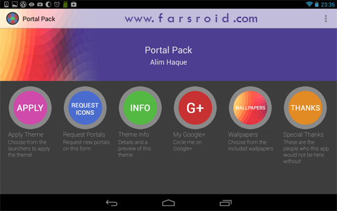 دانلود Portal Pack: Nova Apex ADW 1.0 - تم جدید اندروید !
