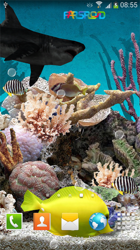 دانلود 3D Aquarium Live Wallpaper PRO 1.0.2 – آکواریوم سه بعدی اندروید