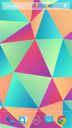 دانلود Nexus Triangles LWP 3.11 – لایو والپیپر مثلث ها نکسوس اندروید