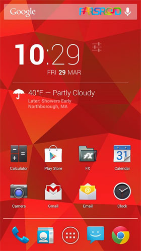 Nexus Triangles LWP Free - appssaydigicom