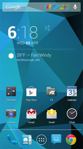Download Nexus Triangles LWP Android APK - New