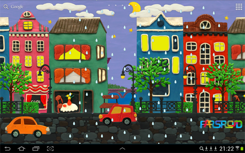 Download Plasticine town Live wallpaper Android APK - NEW