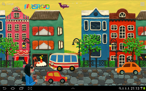 Plasticine town Live wallpaper - Android plastic city wallpaper!