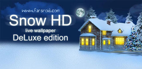 دانلود Snow HD Deluxe Edition - والپیپر واقعی بارش برف اندروید