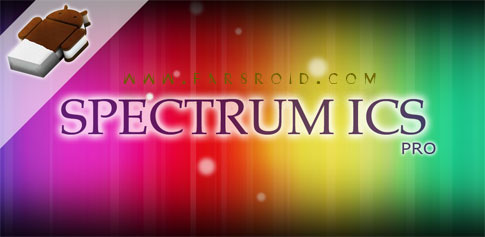 دانلود Spectrum ICS Pro Live WP - والپیپر طیف رنگ ها اندروید !